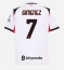 AC Milan Santiago Gimenez #7 Auswärtstrikot 2025-26 Kurzarm