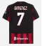 AC Milan Santiago Gimenez #7 Heimtrikot 2025-26 Kurzarm