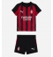 AC Milan Santiago Gimenez #7 Heimtrikot Kinder 2025-26 Kurzarm (+ kurze hosen)