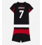 AC Milan Santiago Gimenez #7 Heimtrikot Kinder 2025-26 Kurzarm (+ kurze hosen)