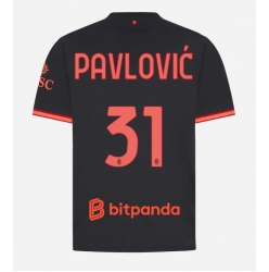 AC Milan Strahinja Pavlovic #31 3rd trikot 2026-27 Kurzarm
