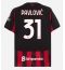 AC Milan Strahinja Pavlovic #31 Heimtrikot 2025-26 Kurzarm AC Milan Strahinja Pavlovic #31 Heimtrikot 2025-26 Kurzarm