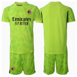 AC Milan Torwart 3rd trikot Kinder 2024-25 Kurzarm (+ kurze hosen)