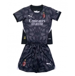 AC Milan Torwart Heimtrikot Kinder 2024-25 Kurzarm (+ kurze hosen)