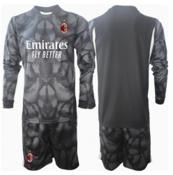 AC Milan Torwart Heimtrikot Kinder 2024-25 Langarm (+ kurze hosen)