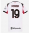 AC Milan Youssouf Fofana #19 Auswärtstrikot Frauen 2025-26 Kurzarm