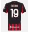 AC Milan Youssouf Fofana #19 Heimtrikot Frauen 2025-26 Kurzarm