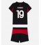 AC Milan Youssouf Fofana #19 Heimtrikot Kinder 2025-26 Kurzarm (+ kurze hosen)