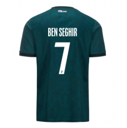 AS Monaco Eliesse Ben Seghir #7 Auswärtstrikot 2024-25 Kurzarm