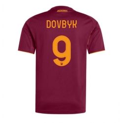 AS Roma Artem Dovbyk #9 Heimtrikot 2025-26 Kurzarm
