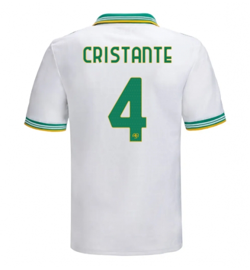 AS Roma Bryan Cristante #4 3rd trikot 2025-26 Kurzarm AS Roma Bryan Cristante #4 3rd trikot 2025-26 Kurzarm