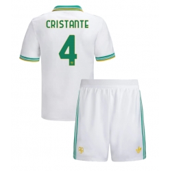AS Roma Bryan Cristante #4 3rd trikot Kinder 2025-26 Kurzarm (+ kurze hosen)