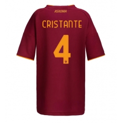 AS Roma Bryan Cristante #4 Heimtrikot Frauen 2025-26 Kurzarm