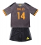 AS Roma Donyell Malen #14 3rd trikot Kinder 2026-27 Kurzarm (+ kurze hosen)