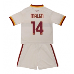 AS Roma Donyell Malen #14 Auswärtstrikot Kinder 2026-27 Kurzarm (+ kurze hosen)