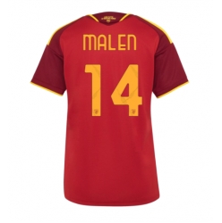 AS Roma Donyell Malen #14 Heimtrikot Frauen 2026-27 Kurzarm