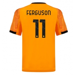 AS Roma Evan Ferguson #11 Auswärtstrikot 2025-26 Kurzarm