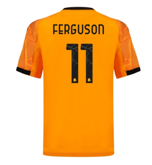 AS Roma Evan Ferguson #11 Auswärtstrikot 2025-26 Kurzarm AS Roma Evan Ferguson #11 Auswärtstrikot 2025-26 Kurzarm