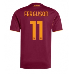 AS Roma Evan Ferguson #11 Heimtrikot 2025-26 Kurzarm
