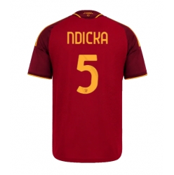 AS Roma Evan Ndicka #5 Heimtrikot 2026-27 Kurzarm