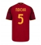 AS Roma Evan Ndicka #5 Heimtrikot 2026-27 Kurzarm AS Roma Evan Ndicka #5 Heimtrikot 2026-27 Kurzarm