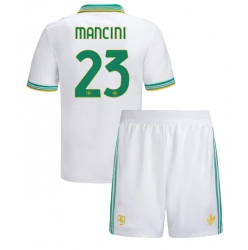 AS Roma Gianluca Mancini #23 3rd trikot Kinder 2025-26 Kurzarm (+ kurze hosen)