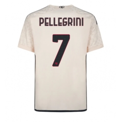 AS Roma Lorenzo Pellegrini #7 Auswärtstrikot 2023-24 Kurzarm