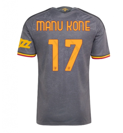 AS Roma Manu Kone #17 3rd trikot 2026-27 Kurzarm AS Roma Manu Kone #17 3rd trikot 2026-27 Kurzarm