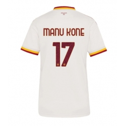 AS Roma Manu Kone #17 Auswärtstrikot Frauen 2026-27 Kurzarm