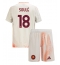 AS Roma Matias Soule #18 Auswärtstrikot Kinder 2024-25 Kurzarm (+ kurze hosen)