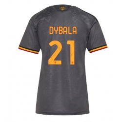 AS Roma Paulo Dybala #21 3rd trikot Frauen 2026-27 Kurzarm