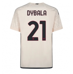 AS Roma Paulo Dybala #21 Auswärtstrikot 2023-24 Kurzarm