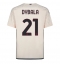 AS Roma Paulo Dybala #21 Auswärtstrikot 2023-24 Kurzarm