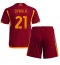 AS Roma Paulo Dybala #21 Heimtrikot Kinder 2023-24 Kurzarm (+ kurze hosen)