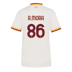 AS Roma Rodrigo Mora #86 Auswärtstrikot Frauen 2026-27 Kurzarm