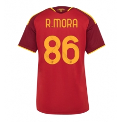 AS Roma Rodrigo Mora #86 Heimtrikot Frauen 2026-27 Kurzarm