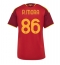 AS Roma Rodrigo Mora #86 Heimtrikot Frauen 2026-27 Kurzarm AS Roma Rodrigo Mora #86 Heimtrikot Frauen 2026-27 Kurzarm
