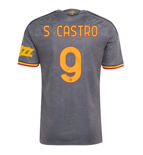 AS Roma Santiago Castro #9 3rd trikot 2026-27 Kurzarm AS Roma Santiago Castro #9 3rd trikot 2026-27 Kurzarm