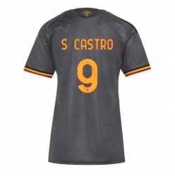 AS Roma Santiago Castro #9 3rd trikot Frauen 2026-27 Kurzarm