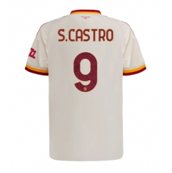 AS Roma Santiago Castro #9 Auswärtstrikot 2026-27 Kurzarm
