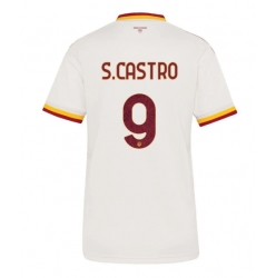 AS Roma Santiago Castro #9 Auswärtstrikot Frauen 2026-27 Kurzarm