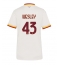 AS Roma Wesley Franca #43 Auswärtstrikot Frauen 2026-27 Kurzarm AS Roma Wesley Franca #43 Auswärtstrikot Frauen 2026-27 Kurzarm
