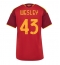 AS Roma Wesley Franca #43 Heimtrikot Frauen 2026-27 Kurzarm AS Roma Wesley Franca #43 Heimtrikot Frauen 2026-27 Kurzarm