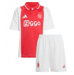 Ajax Heimtrikot Kinder 2024-25 Kurzarm (+ kurze hosen)