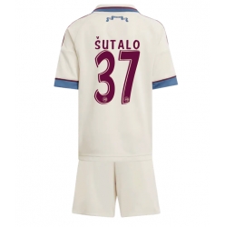 Ajax Josip Sutalo #37 3rd trikot Kinder 2025-26 Kurzarm (+ kurze hosen)