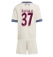 Ajax Josip Sutalo #37 3rd trikot Kinder 2025-26 Kurzarm (+ kurze hosen)