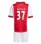 Ajax Josip Sutalo #37 Heimtrikot Kinder 2025-26 Kurzarm (+ kurze hosen)