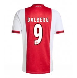 Ajax Kasper Dolberg #9 Heimtrikot 2025-26 Kurzarm