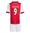 Ajax Kasper Dolberg #9 Heimtrikot Kinder 2025-26 Kurzarm (+ kurze hosen)