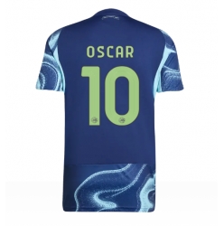 Ajax Oscar Gloukh #10 Auswärtstrikot 2025-26 Kurzarm